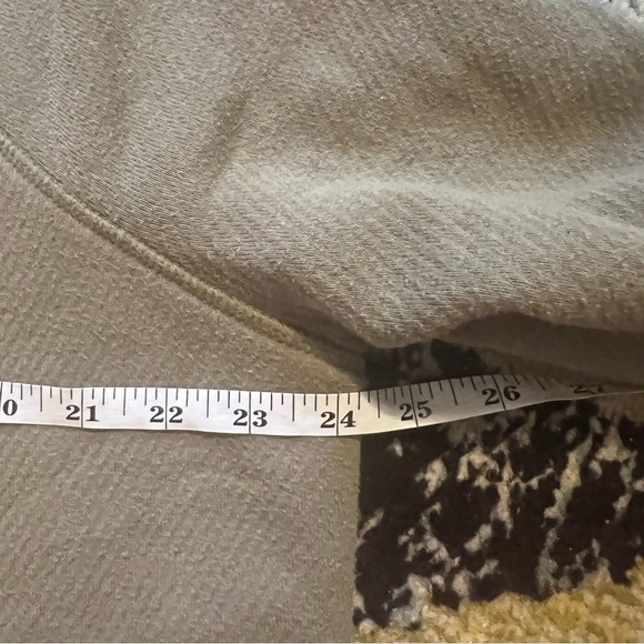 Madewell cropped sweatshirt olive green size M - Picture 5 of 8